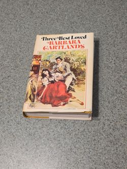 Three Best Loved Hardcover Book By Barbara Cartlands