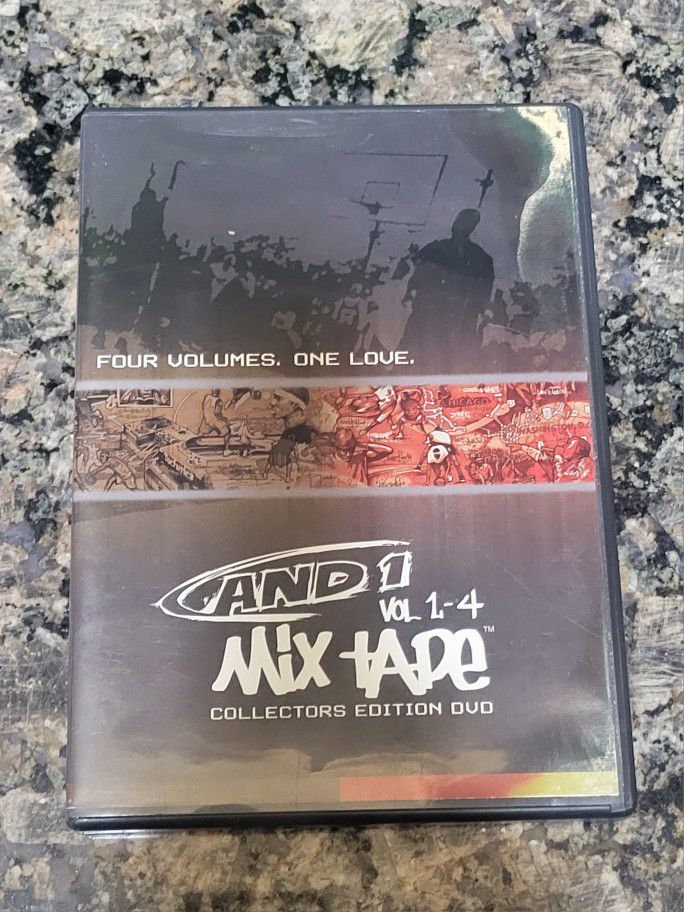 And 1 Mixtape Vol 1-4 Collectors Edition (DVD, 2001)