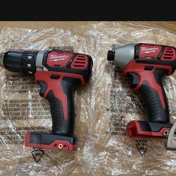 Brand New Milwaukee M18 Impact Driver And Drill, Tool Only
