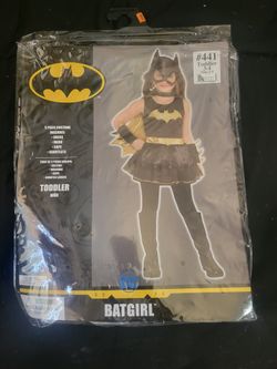 Batgirl Costume Toddler SIZE 3/4