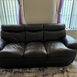 Leather Sofa 