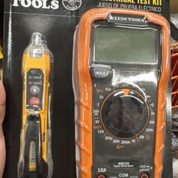 Klein Tools Digital Multimeter and Non-Contact Voltage Tester Set