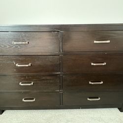 Dark wood Dresser