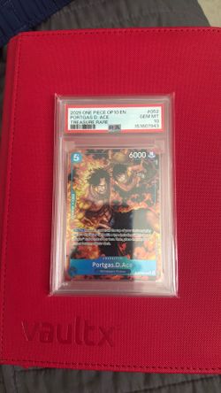 ONE PIECE PSA 10 Portgas.D.Ace (TR) OP08-052 Royal Blood Foil Treasure Rare