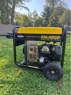 Generac generator EXL 800 with electric starter