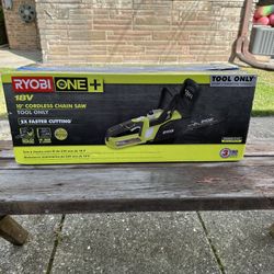 Ryobi ONE+ 18V 10 in. Battery Chainsaw (Tool Only)