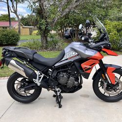 2023 Triumph Tiger With Only 500 Miles