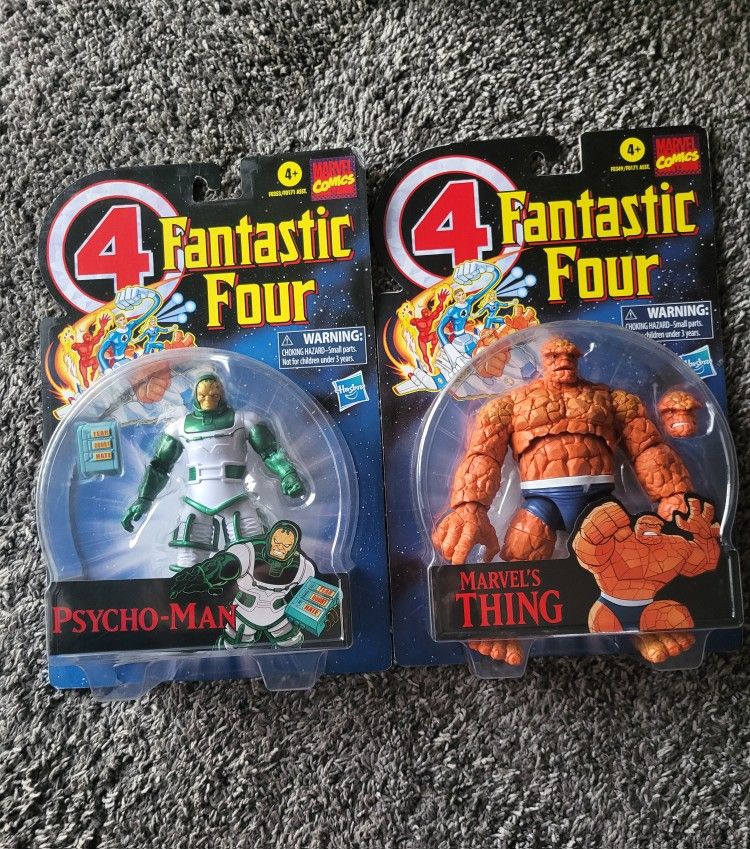 Marvel Comics Fantastic Four Psycho-Man & Marvel's Thing