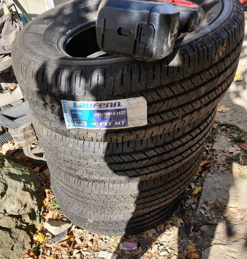 Brand new Laufenn tires!!!