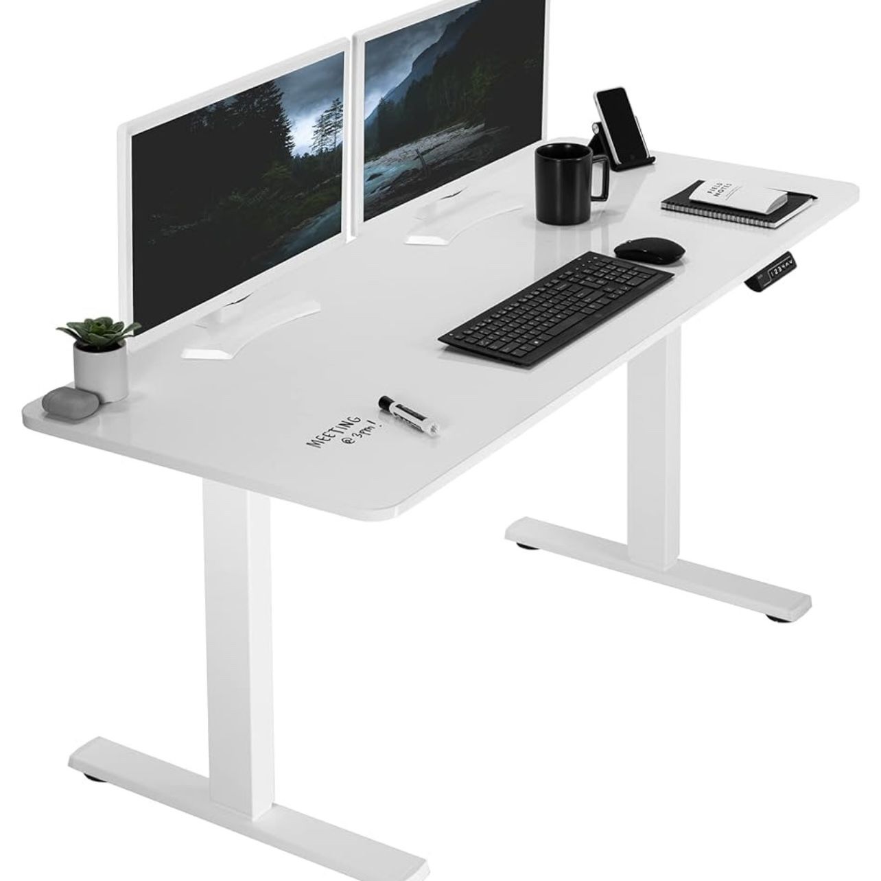 BRAND NEW Standing Desk- White VIVO Amazon Desk
