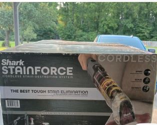 Shark StainForce Cordless Stain, Odor & Urine Remover, 1 Tool, HX095BRN
