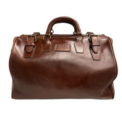 Duluth Trading - Brown Heavy Genuine Leather Large AWOL  Bag / Doctor Bag