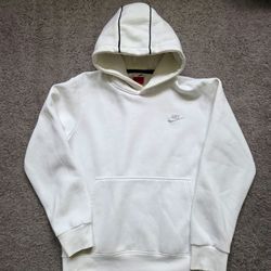 Nike White Sweatshirt Size M