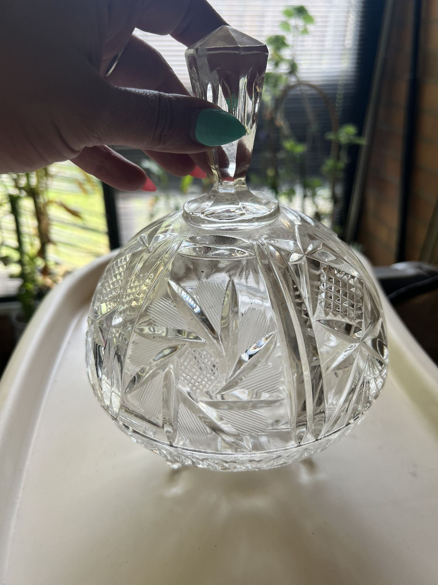beautiful crystal chest