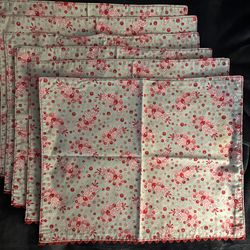 6 Vintage Placemats-Balloon Pin Up Style Lady