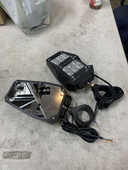 Off Road LED Light Mirrors