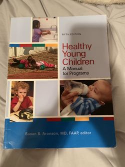 Healthy young children book