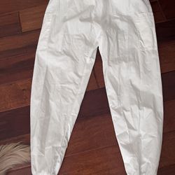 Ladies White Medical Pants Size M By Crest 