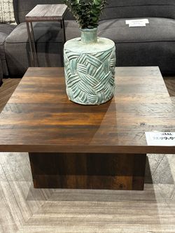 Square Wood Coffee Table