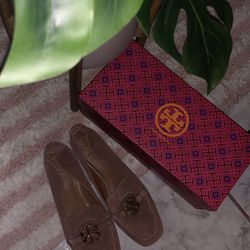 Tory Burch Suede Loafers