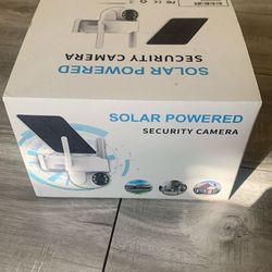 Solar power security camera new