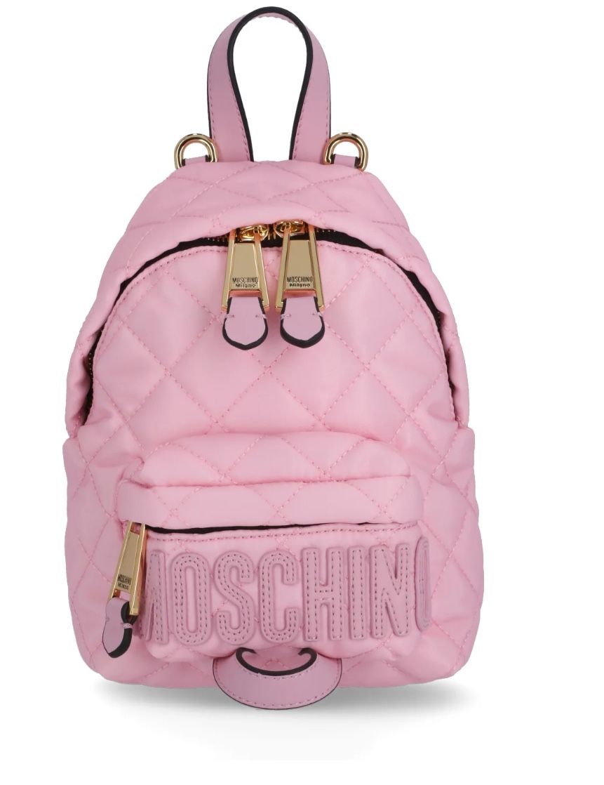 Moschino Pink Mini Backpack
