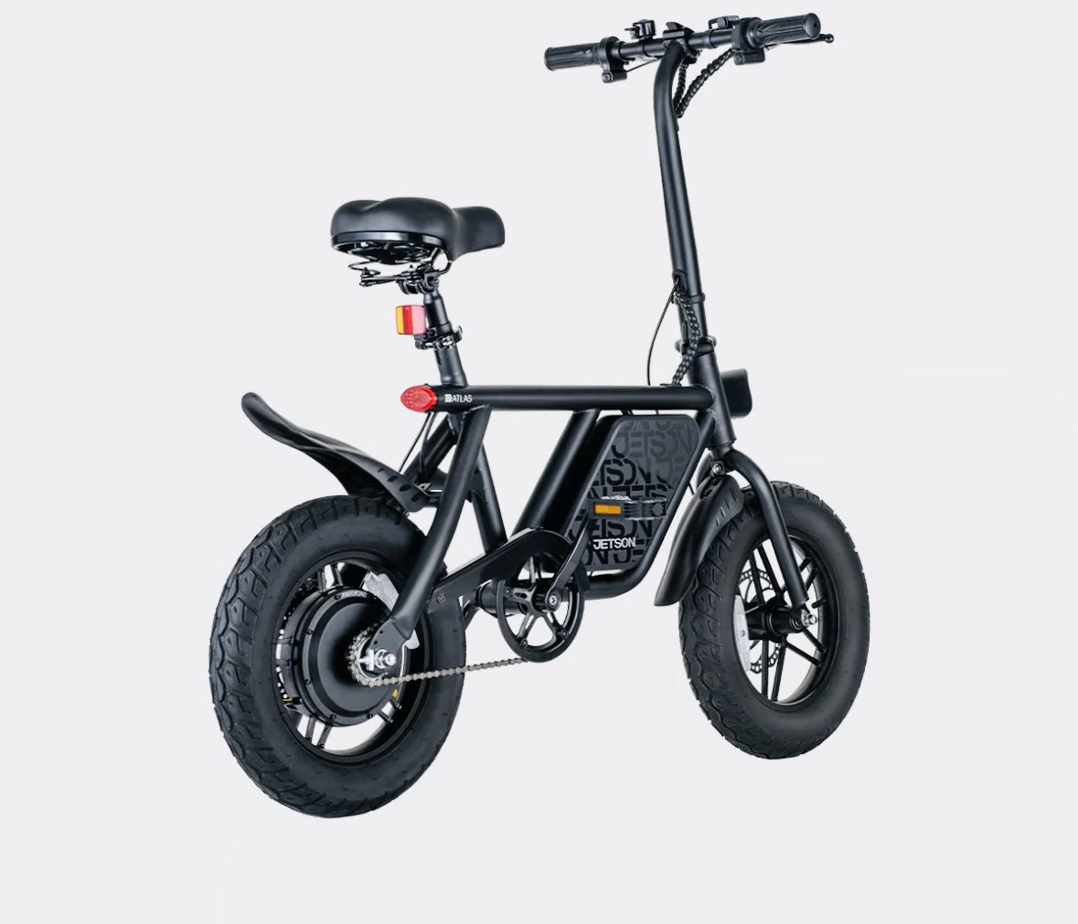 Jetson Atlas Pro 14” fat tire folding electric bike. (Chargers included)