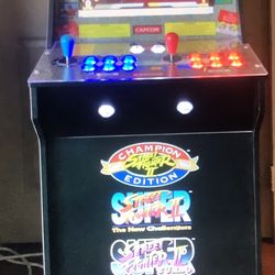 1up Arcade Street Fighter Arcade 8600 Games Installed 