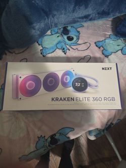 NZXT Kraken Elite 360 RGB White – Brand New Sealed  250 OBO