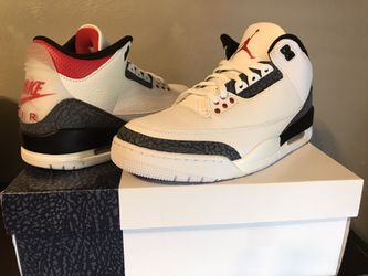 Jordan fire red denim (2020) size 9