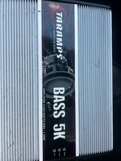 Taramps bass 5k 5000.1 rms $130 firm