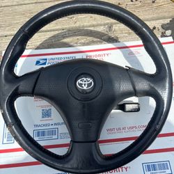 Toyota steering wheel