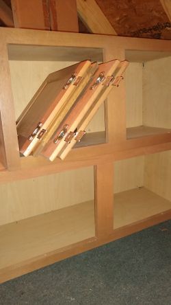 Cabinets. 36wx15h and 30x15. Both 12" deep