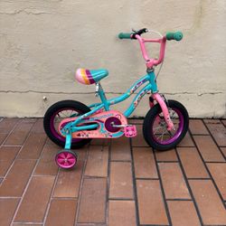 Bicicleta Infantil Niña con Rueditas