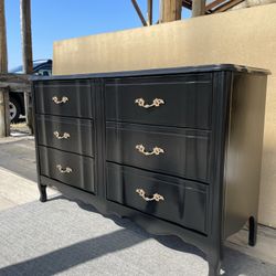 Black Antique Dresser