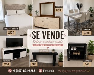 Muebles varios