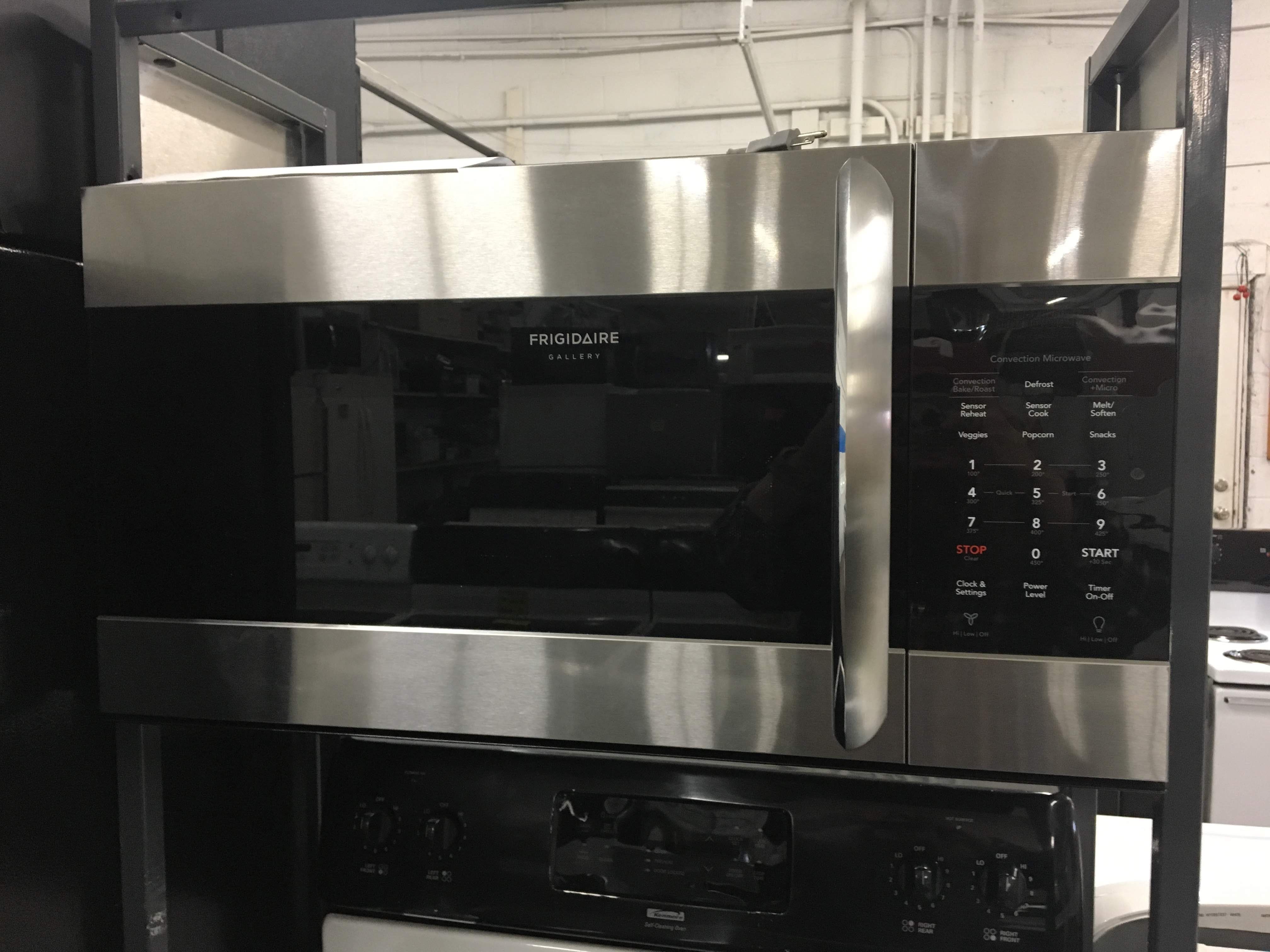 Retail $529 - Guaranteed Frigidaire Gallery Microwave Stainless Steel