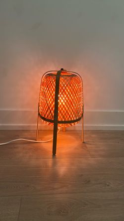 IKEA bamboo lamp