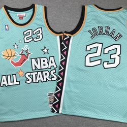 CHICAGO AUTHENTIC MITCHELL & NESS MICHAEL JORDAN 1996 ALL-STAR JERSEY