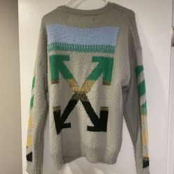 100% AUTHENTIC MOHAIR SWEATER SZ M 