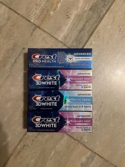 Crest toothpaste all for $10