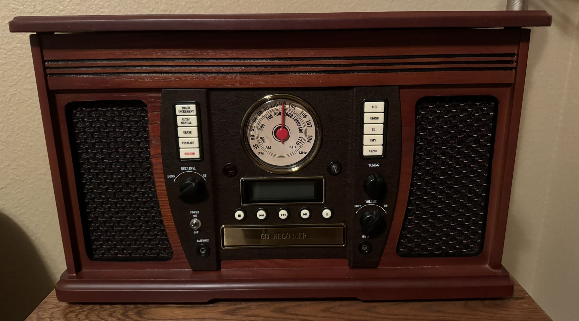 Music Centre with Recordable CD Player -Like New