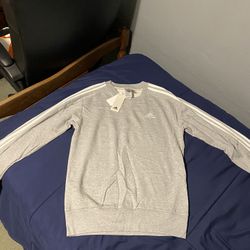 Adidas Long Sleeve Pullover Sweater (Size Small)