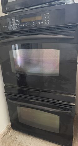 GE Profile 30” Double Wall Oven And GE Microwave