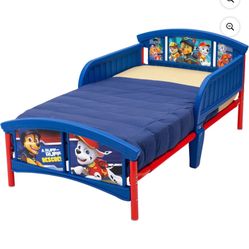 Toddler Paw Patrol Bed Frame And Mattress 