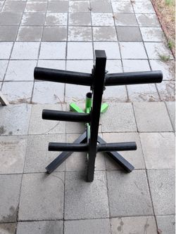 Cap Barbell Olympic plate tree