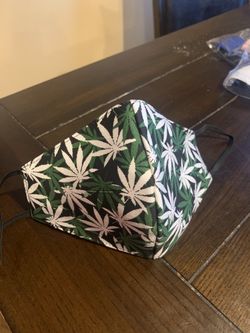 Weed brand new adult face mask