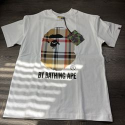 Burberry Bape Tee Size Small