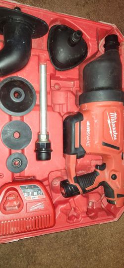Milwaukee M12 AirSnake Drain Cleaning Air Gun Kit