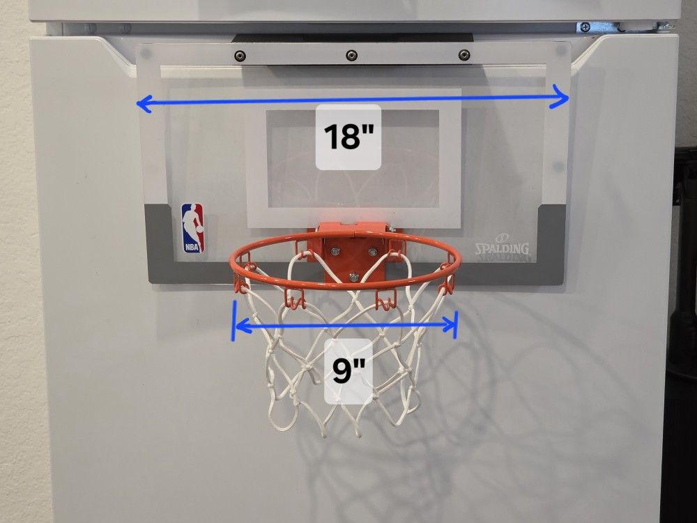 Mini Over-The-Door Basketball Hoop_Spalding NBA